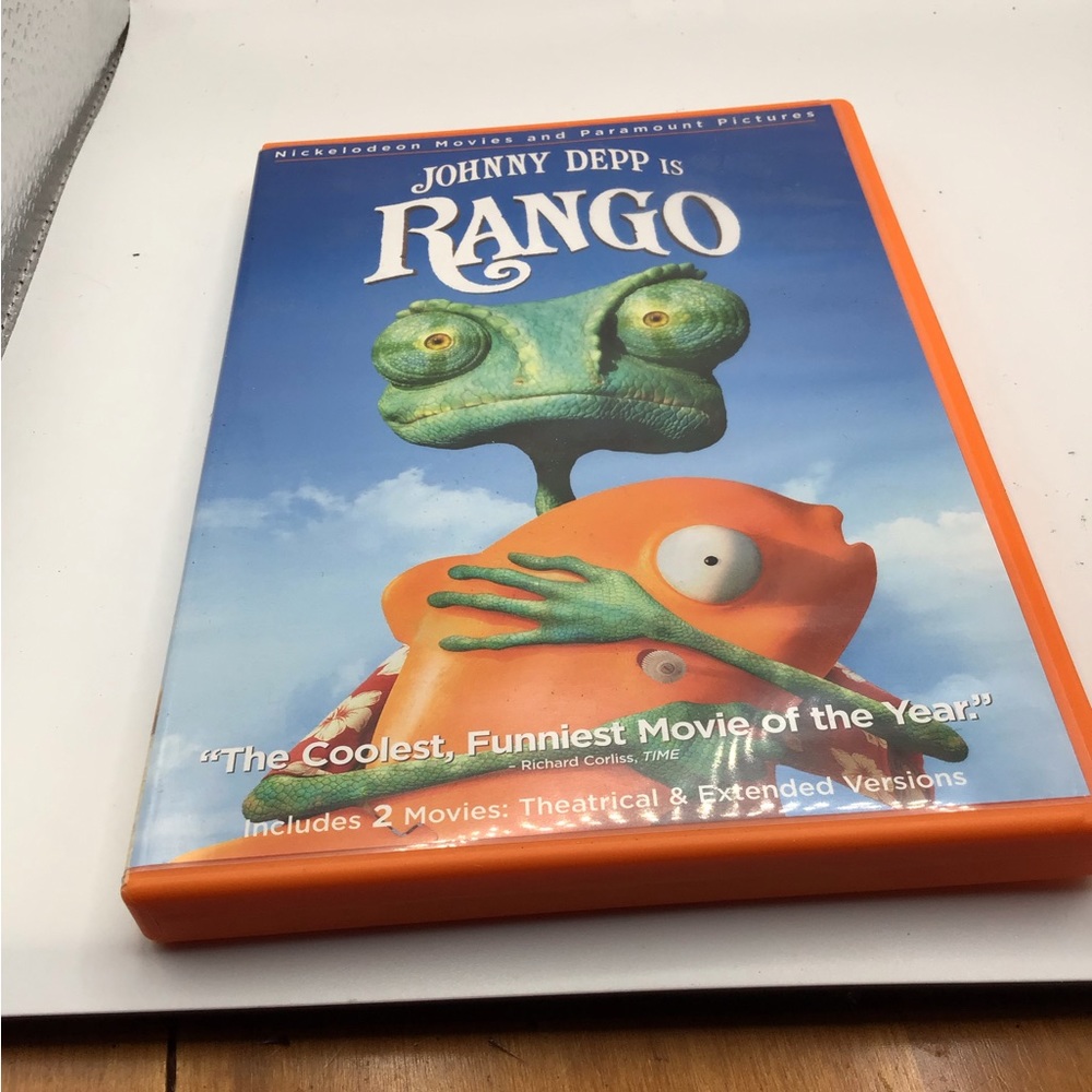 Kids dvd movie Rango Movie